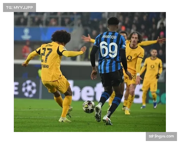 第75分钟阿德耶米破门，多特蒙德总比分再度追平亚特兰大